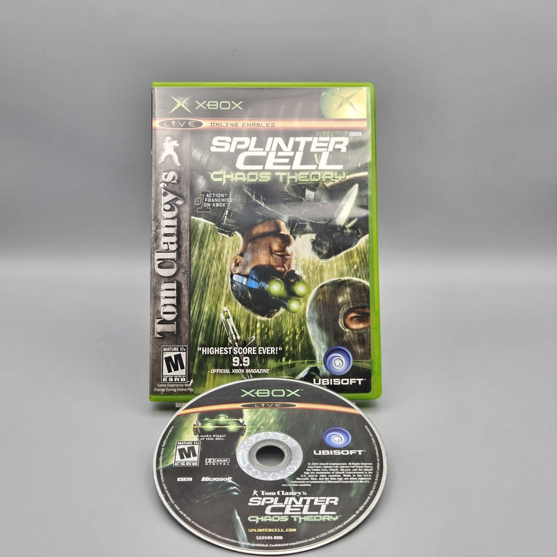 Tom Clancys Splinter Cell Chaos Theory Xbox No Manual Refurbished Very Good