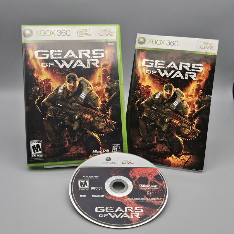 Gears Of War Xbox 360 Complete Refurbished Excellent