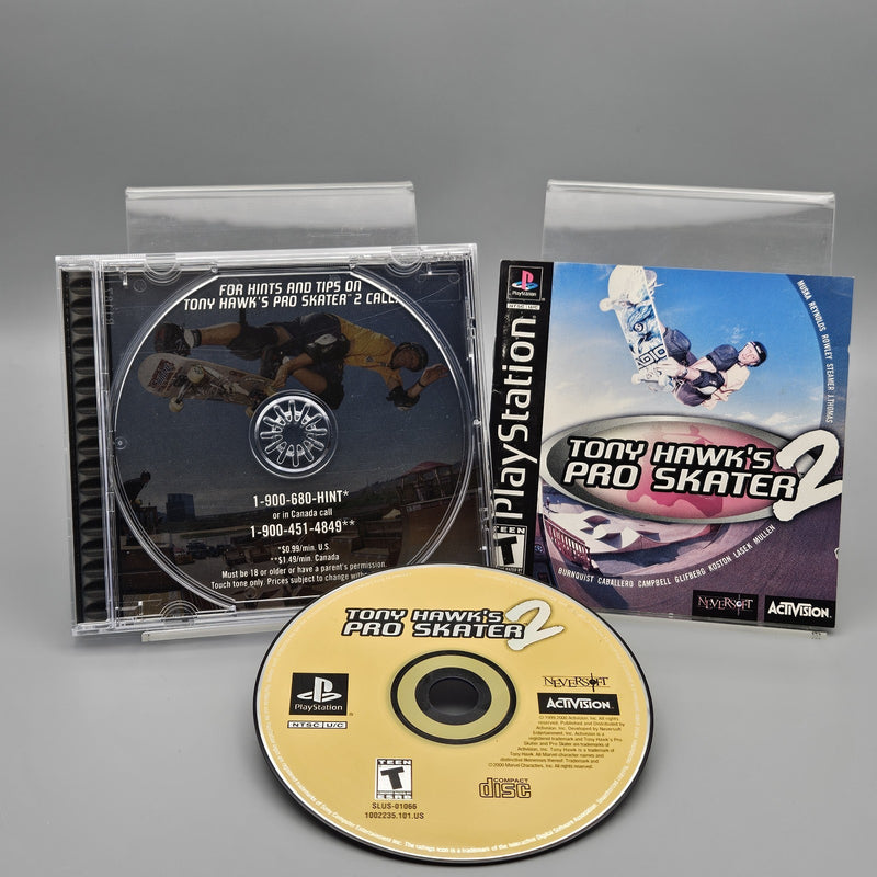 Tony Hawk's Pro Skater 2 PlayStation PS1 Complete Refurbished Very Good