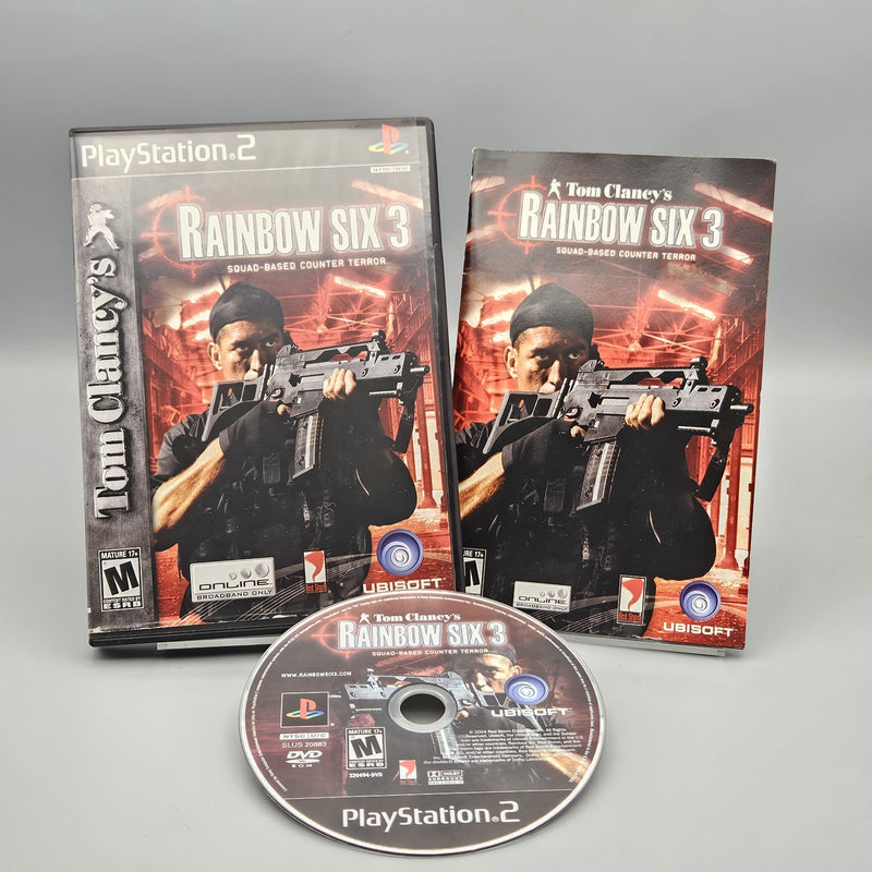 Tom Clancys Rainbow Six 3 PS2 PlayStation 2 Complete Refurbished Excellent