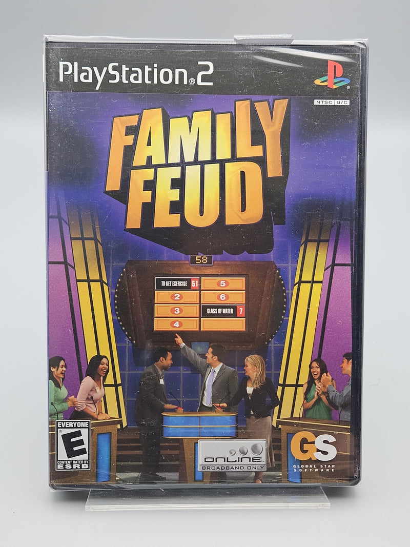Family Feud PlayStation 2 PS2 Game New Sealed Online TV Show Party