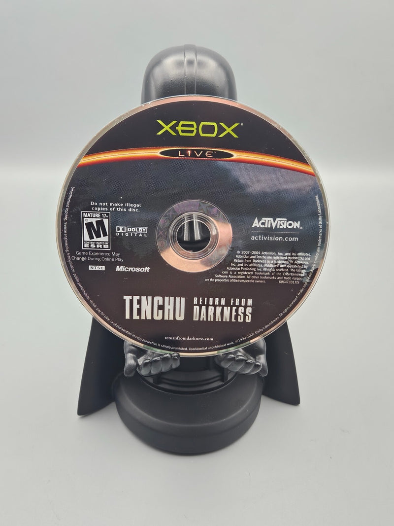 Tenchu Return From Darkness Xbox Disc Only Refurbished Very Good