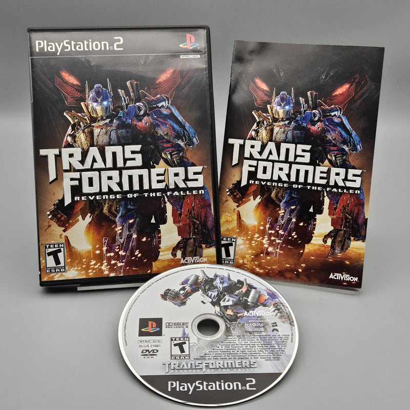 Transformers Revenge of the Fallen PS2 PlayStation 2 CIB Tested Excellent