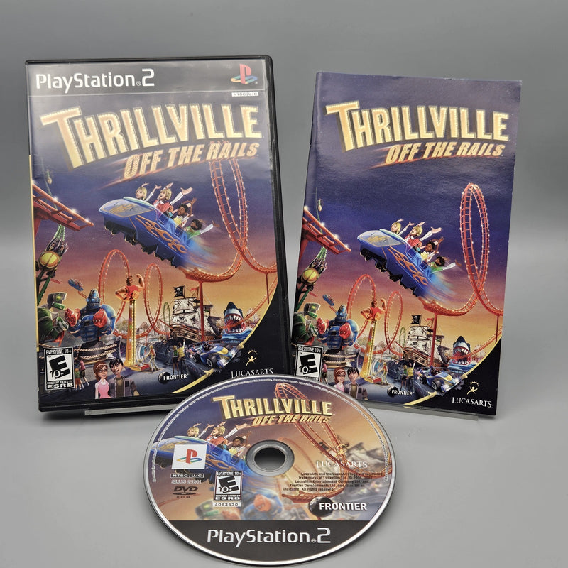 Thrillville Off the Rails PS2 PlayStation 2 Complete Refurbished Excellent
