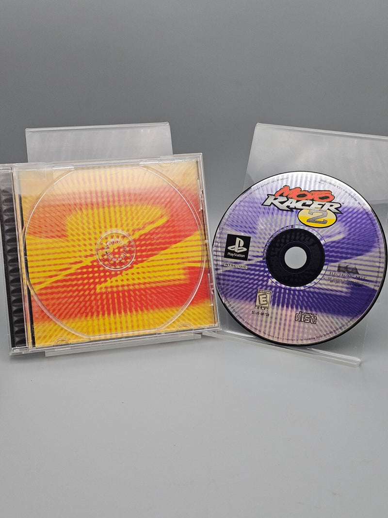 Moto Racer 2 Playstation PS1 No Manual Black Label Refurbished Very Good