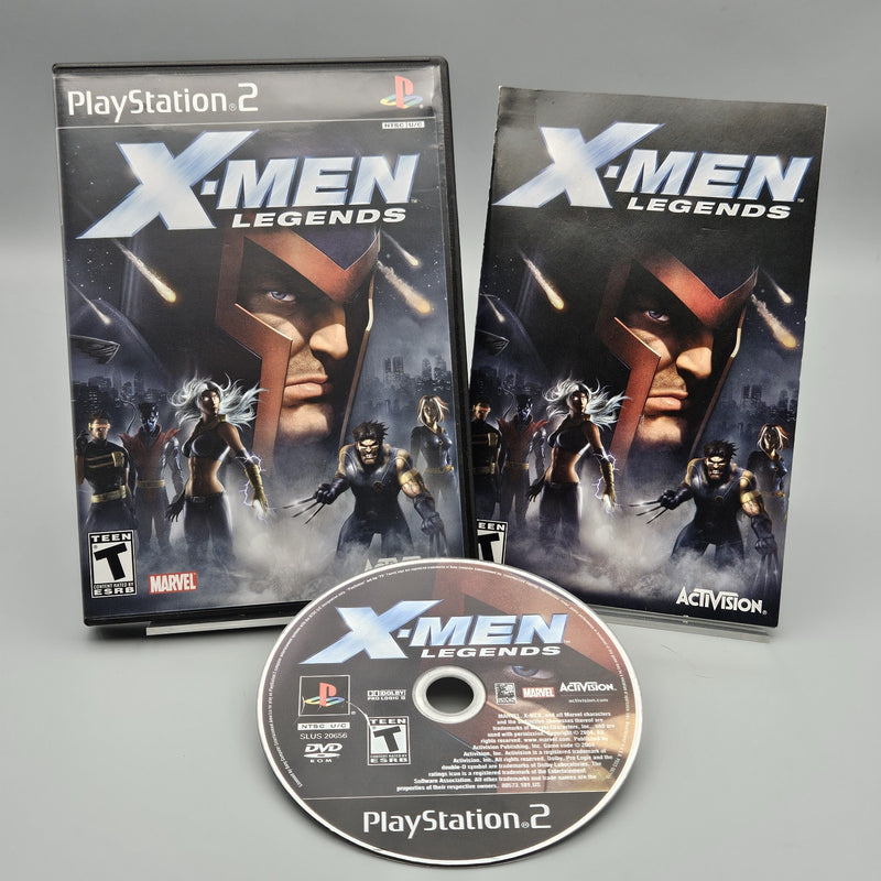 X-Men Legends PS2 PlayStation 2 Complete CIB Tested Refurbished Excellent