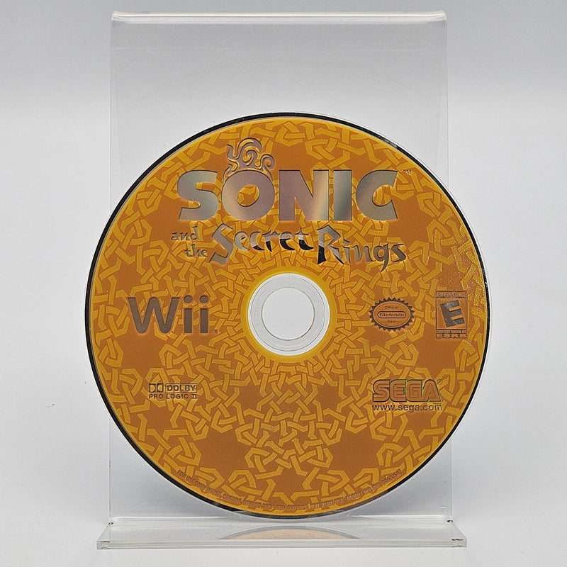 Sonic and the Secret Rings Nintendo Wii Disc Only Refurbished Excellent
