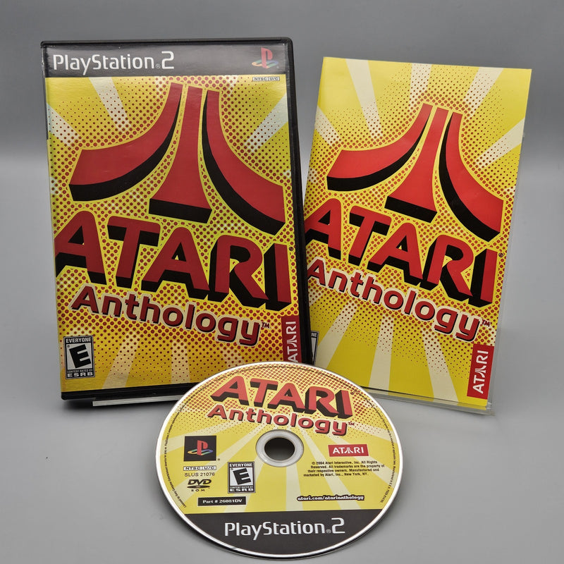 Atari Anthology PS2 PlayStation 2 Complete CIB Tested Refurbished Excellent