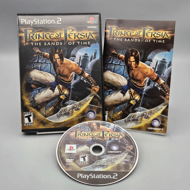 Prince of Persia: Sands of Time Playstation 2 PS2 Complete CIB Tested Excellent