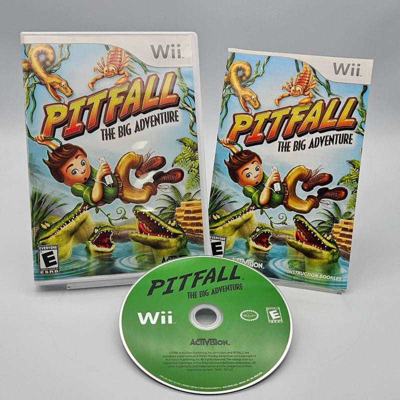 Pitfall: The Lost Expedition Nintendo WII CIB Complete Refurbished Excellent