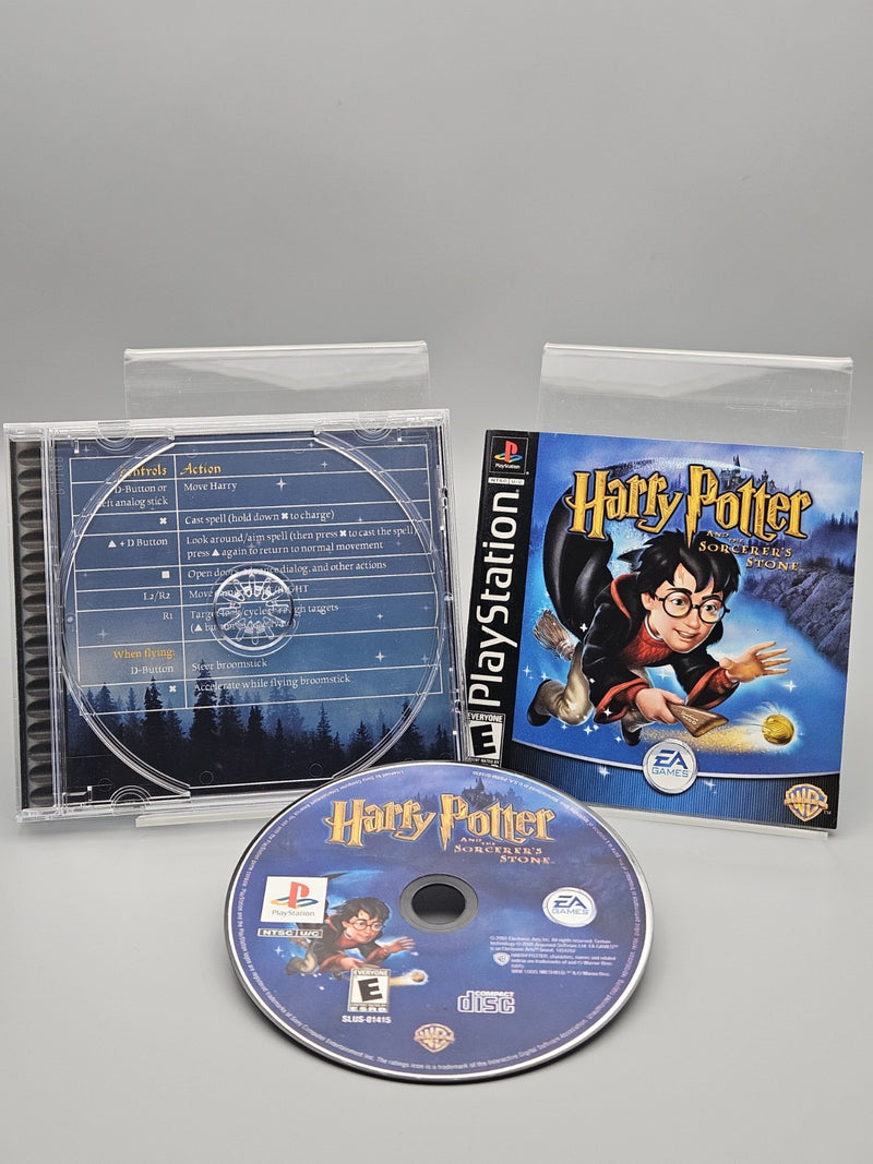 Harry Potter and the Sorcerer's Stone PS1 PlayStation CIB Tested Refurbished