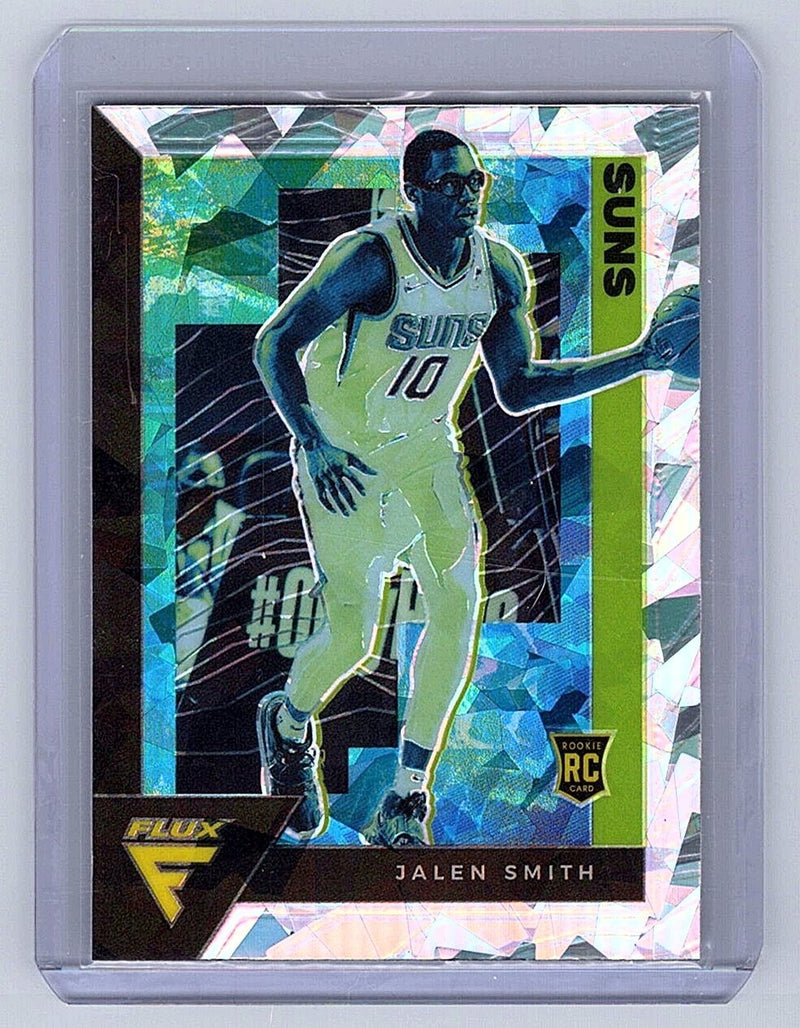 2020-21 Panini Flux - Rookies Cracked Ice Prizm #235 Jalen Smith (RC)