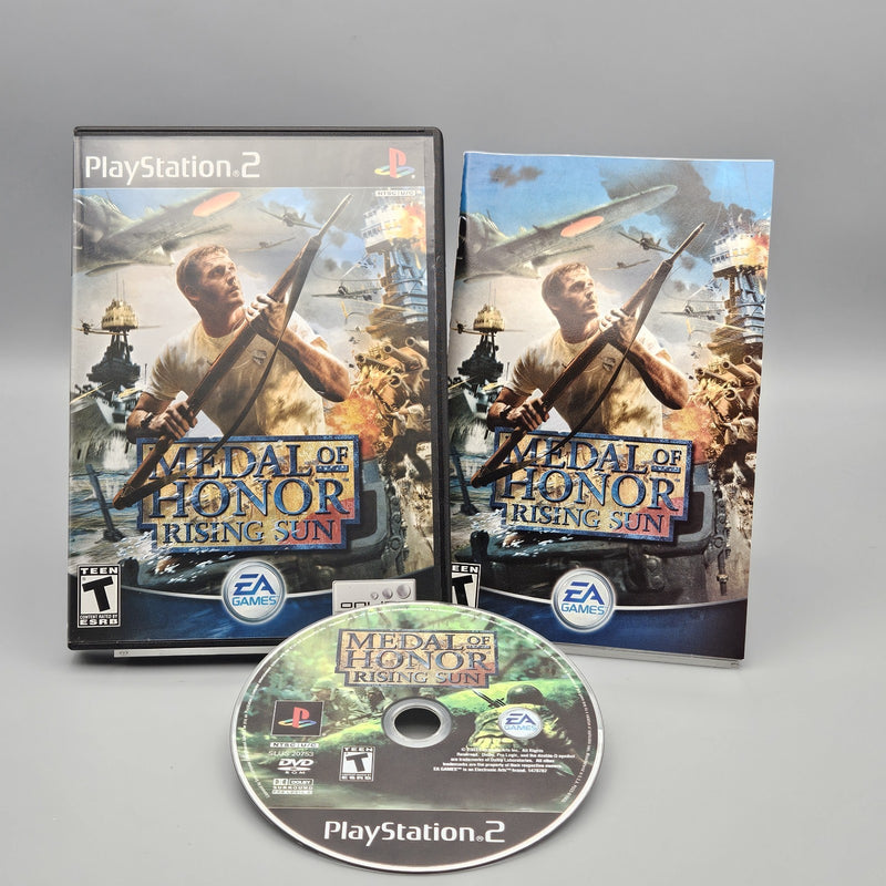 Medal of Honor Rising Sun PS2 Playstation 2 Complete Refurbished Excellent