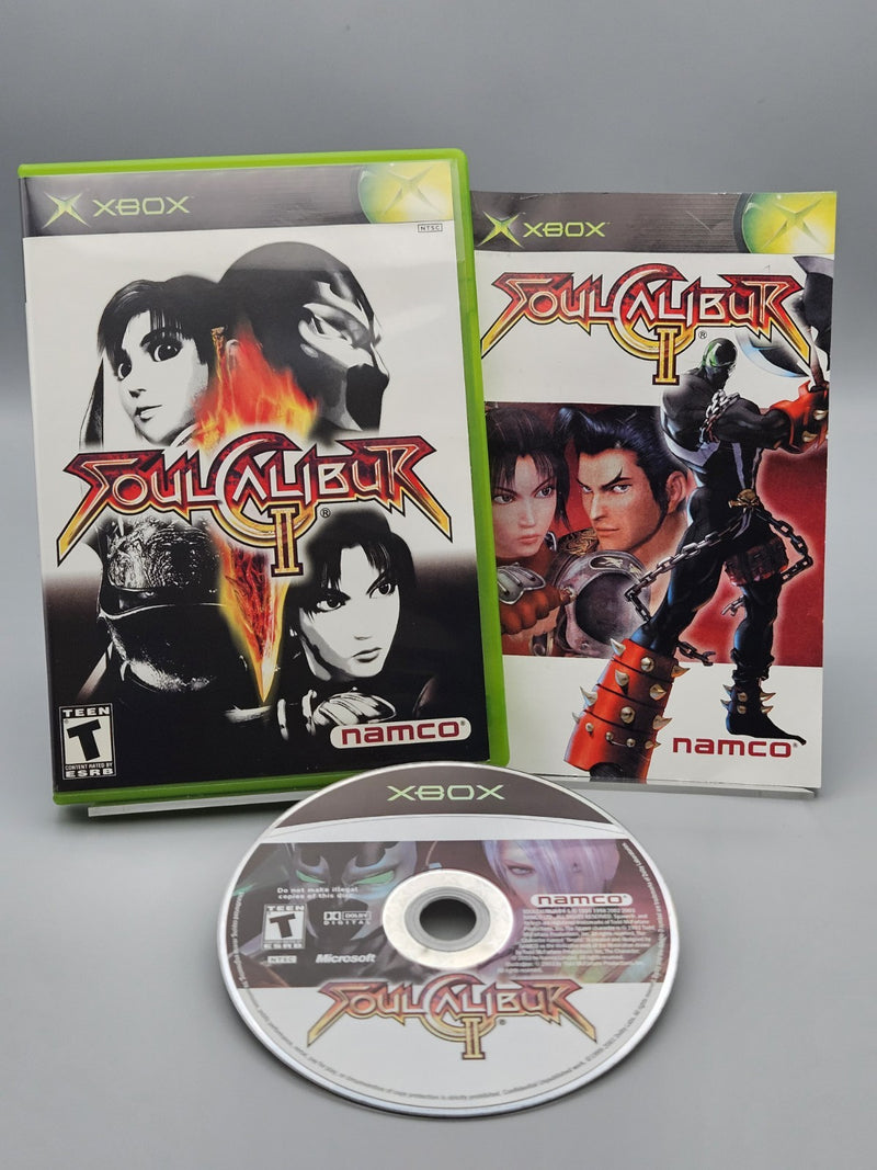 Soul Calibur II Xbox Black Label Complete CIB Tested Refurbished Excellent