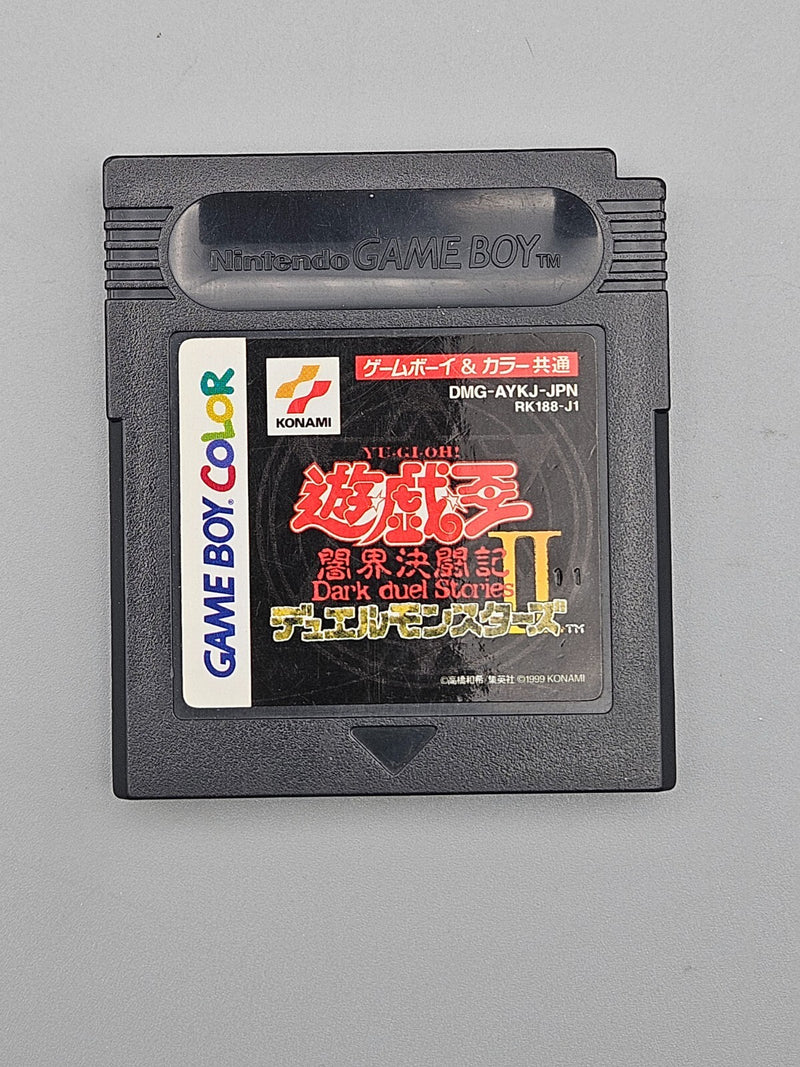 Yugioh Duel Monsters II Dark Duel Stories GBC Game Boy Color Japanese US Seller
