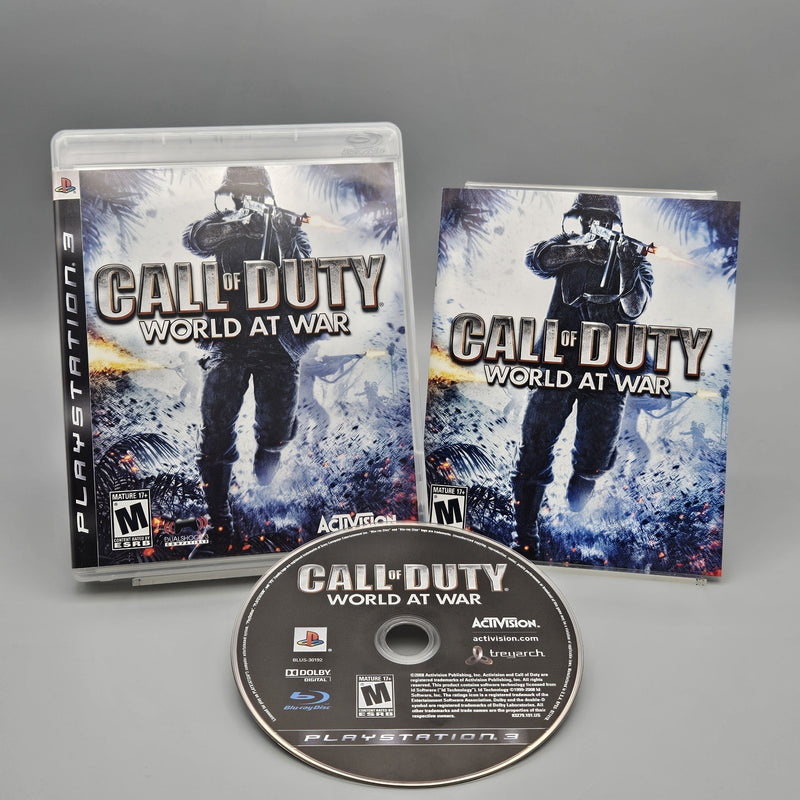 Call of Duty World at War PS3 PlayStation 3 Complete Refurbished Excellent