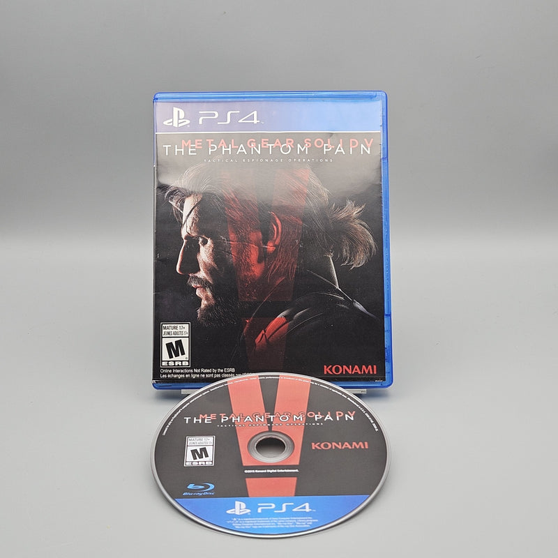 Metal Gear Solid V The Phantom Pain PS4 PlayStation 4 CIB Refurbished Excellent