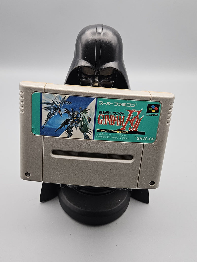 Vintage Gundam F91 Nintendo Super Famicom Japan Game Cartridge 1991 Anime Mecha