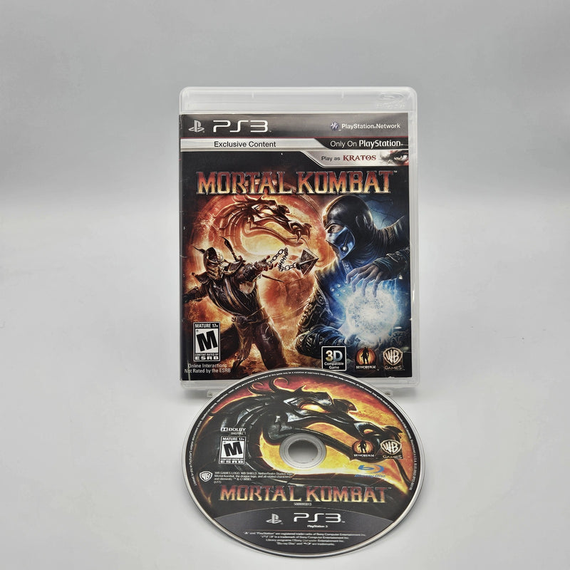 Mortal Kombat PS3 PlayStation 3 No Manual Refurbished Excellent
