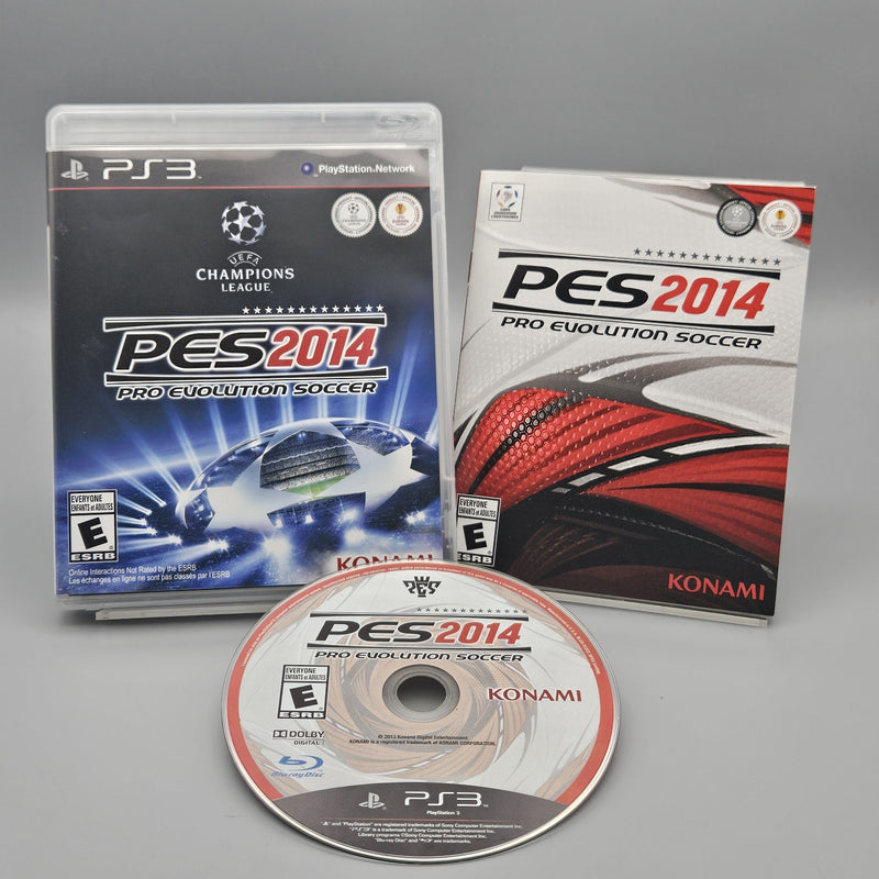 Pro Evolution Soccer 2014 PlayStation 3 PS3 Complete Refurbished Excellent
