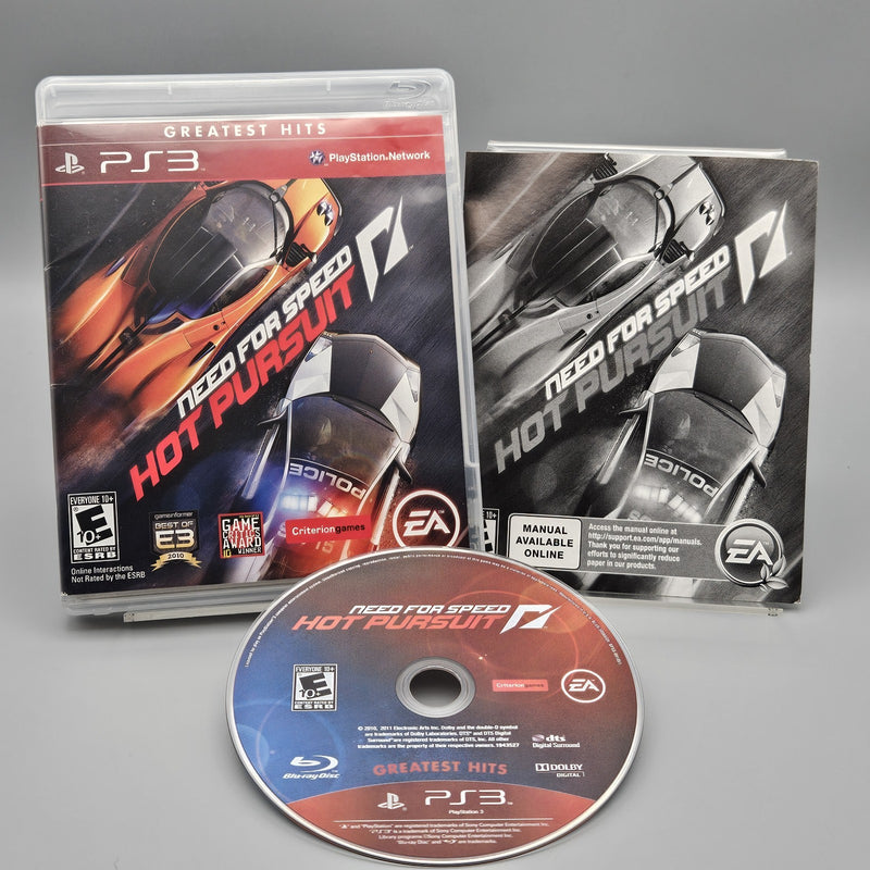 Need for Speed Hot Pursuit PS3 PlayStation 3 GH Complete Refurbished Excellent