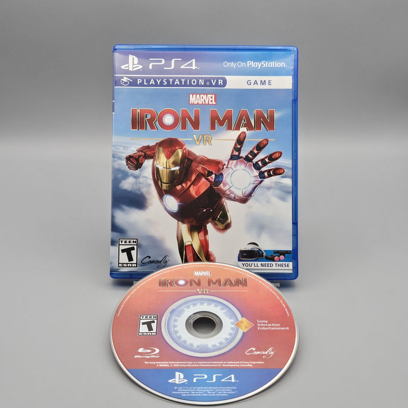 Marvel's Iron Man VR PSVR PlayStation 4 Complete Refurbished Excellent