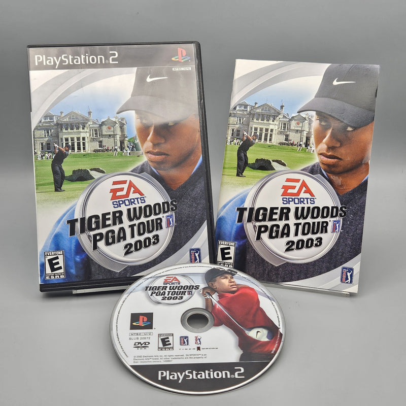 Tiger Woods PGA Tour 2003 PlayStation 2 PS2 Complete Refurbished Excellent