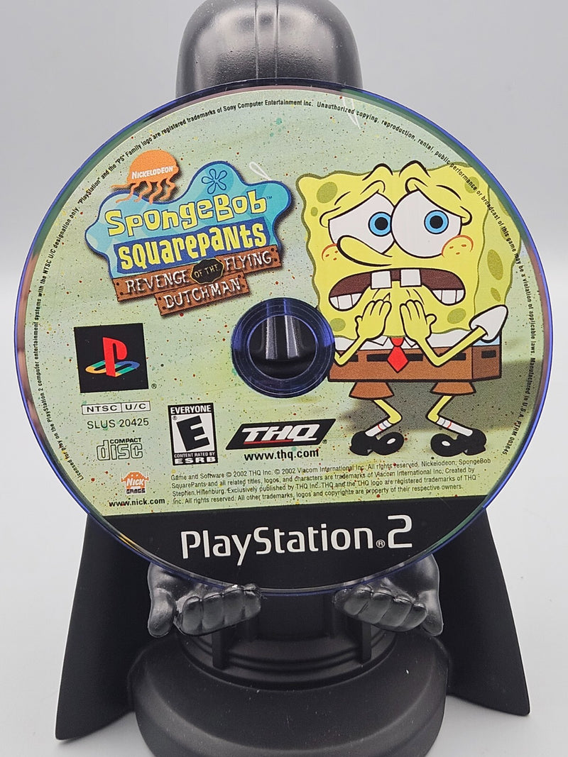 SpongeBob SquarePants Revenge of the Flying Dutchman PS2 Disc Only Tested THQ