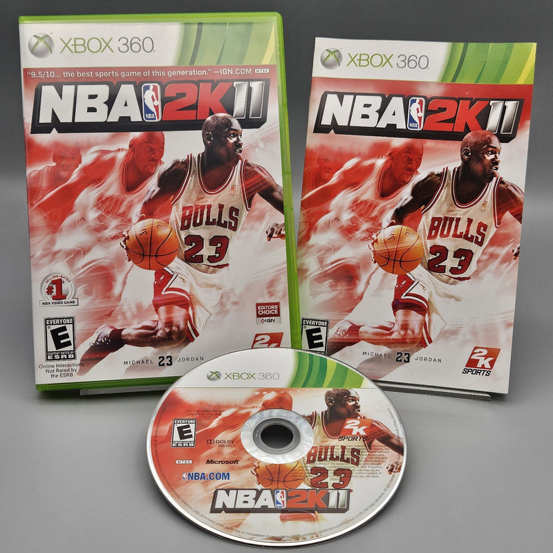 NBA 2K11 Xbox 360 Michael Jordan Complete Refurbished Excellent