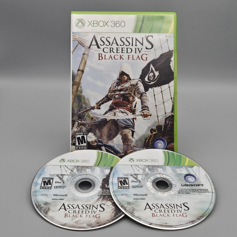 Assassin's Creed IV 4 Black Flag Xbox 360 Complete Refurbished Excellent