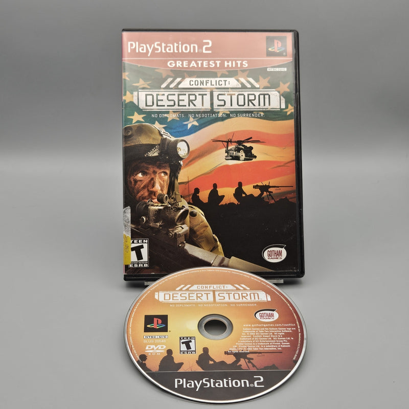 Conflict Desert Storm PS2 PlayStation 2 No Manual Refurbished Very Good