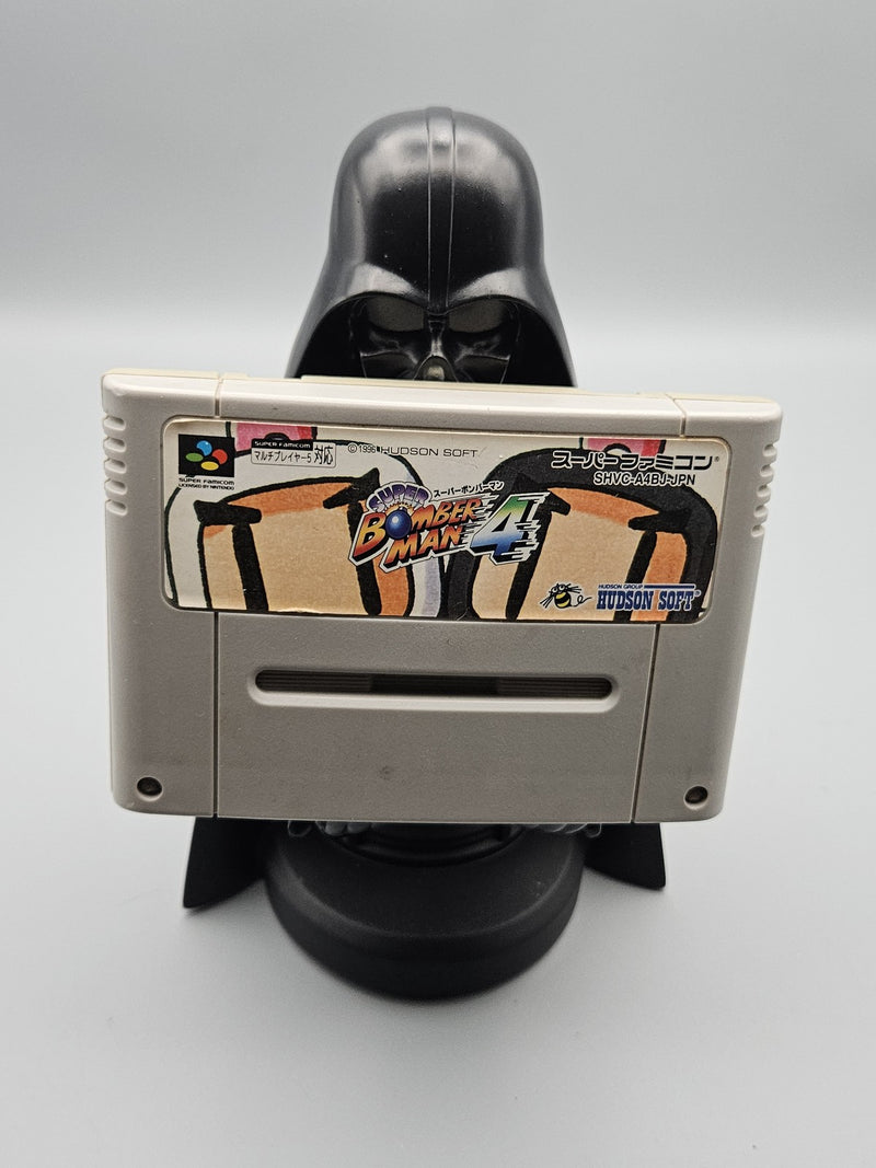 Vintage Super Bomberman 4 Nintendo Super Famicom Game Japan Hudson Soft Retro