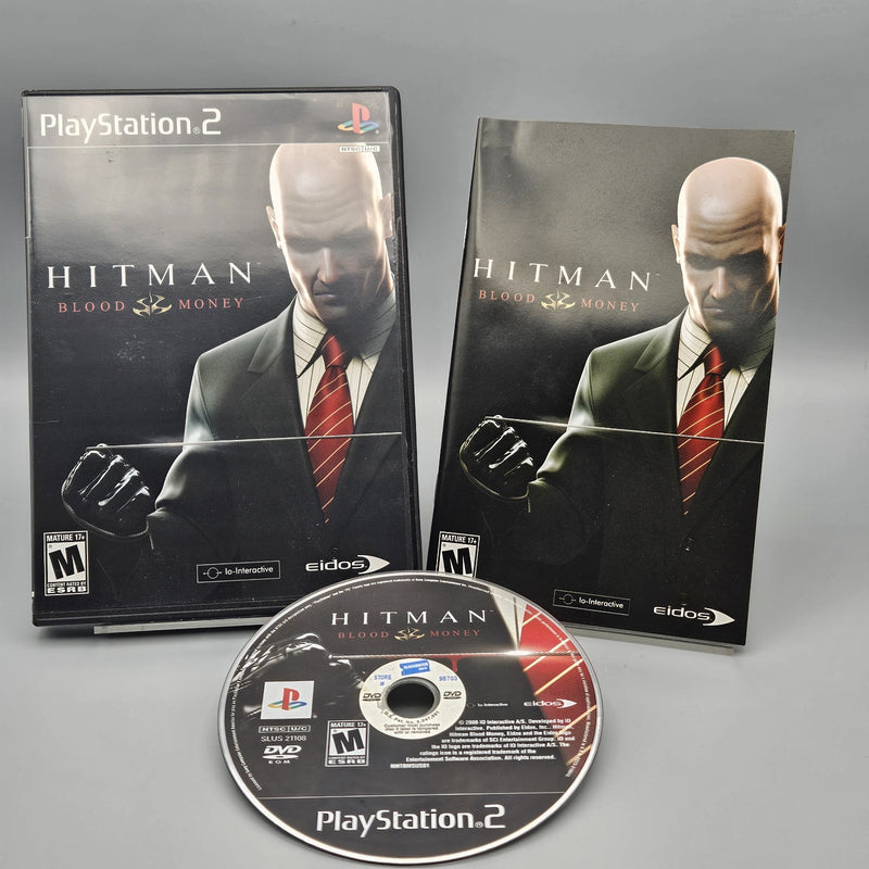 Hitman Blood Money PlayStation 2 PS2 Complete Refurbished Excellent