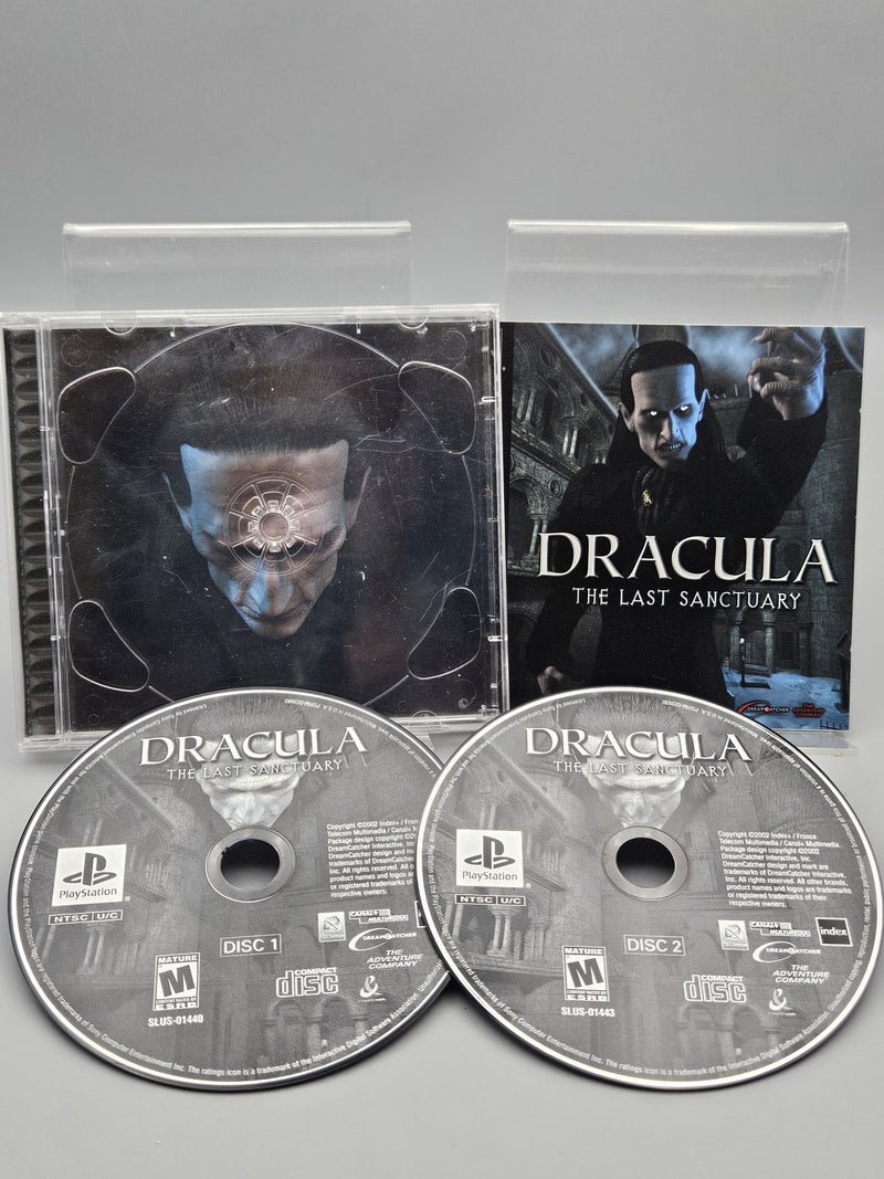 Dracula The Last Sanctuary PlayStation PS1 Complete Refurbished Excellent