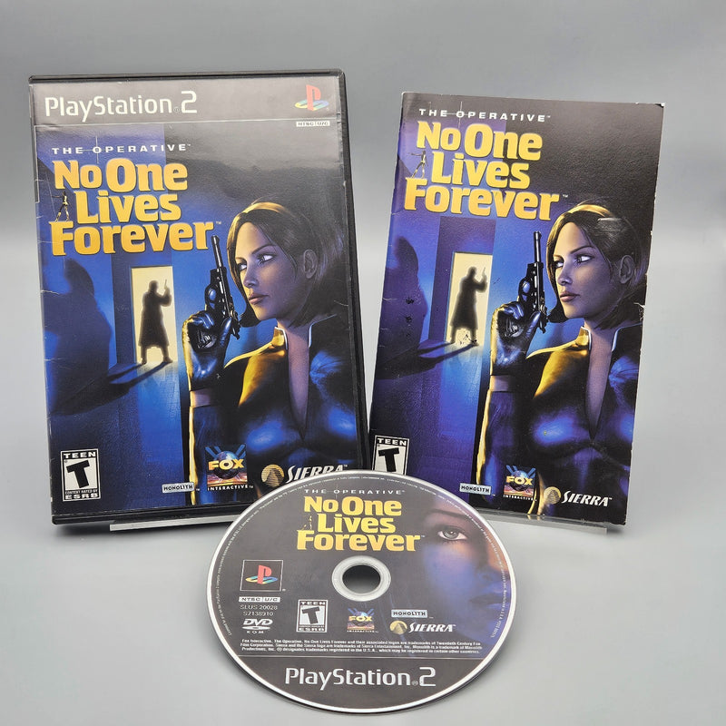 The Operative No One Lives Forever PlayStation 2 PS2 CIB Refurbished Excellent