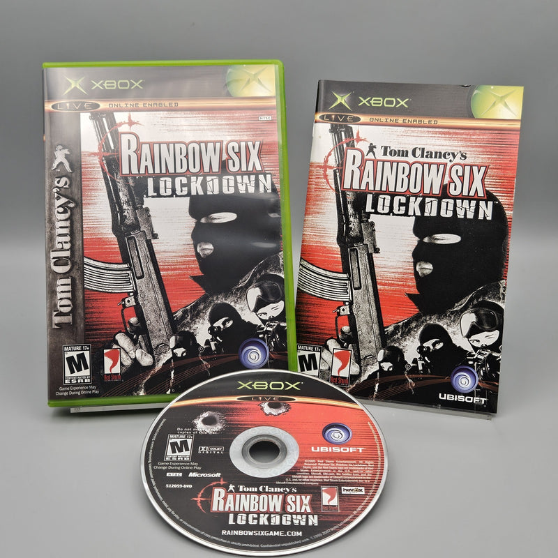 Tom Clancy's Rainbow Six Lockdown Xbox Complete Refurbished Excellent