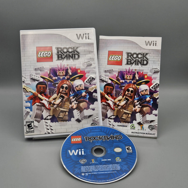 Lego Rock Band Nintendo Wii Complete Refurbished Excellent