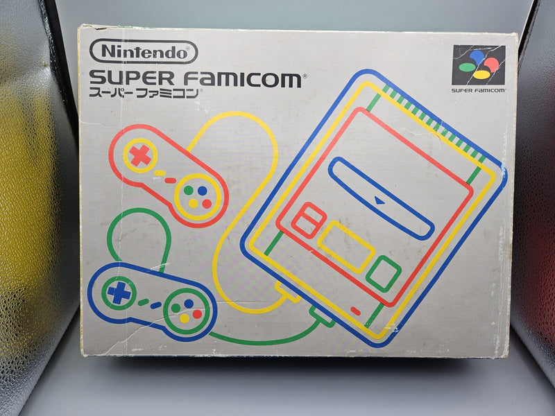 Vintage Nintendo Super Famicom Console Boxed Japan SNES 2 Controllers US Seller