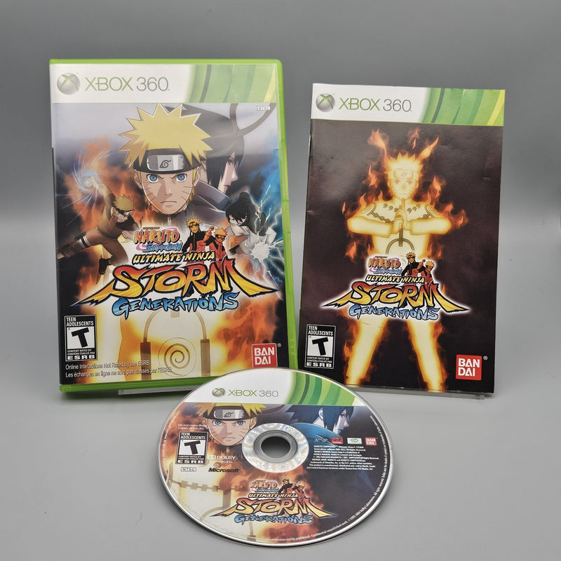 Naruto Shippuden Ultimate Ninja Storm Generations Xbox 360 Refurbished Excellent