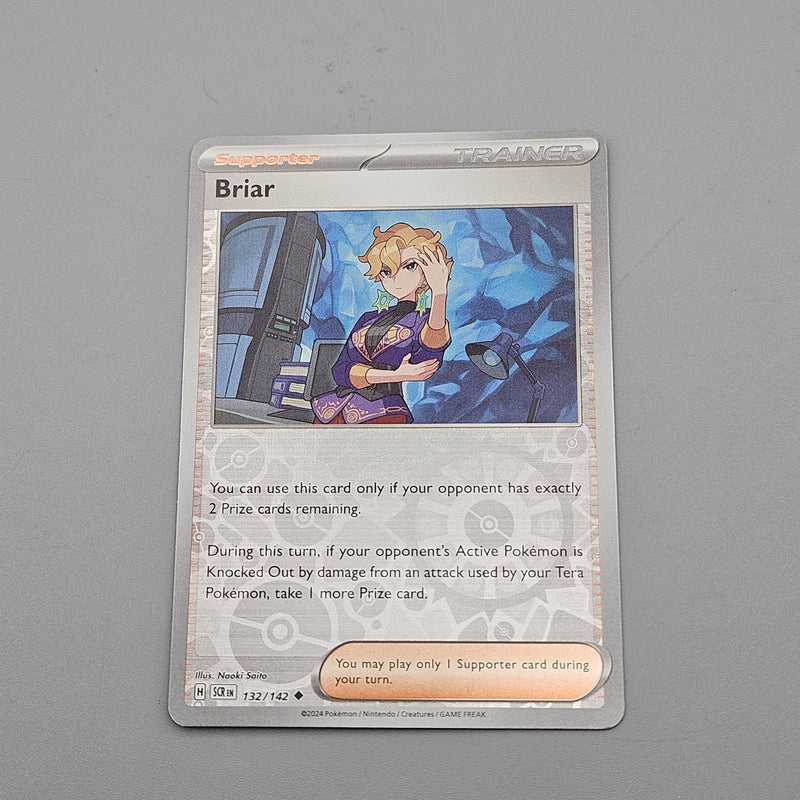 Briar 132/142 Reverse Holo Uncommon SV07 Scarlet & Violet Stellar Crown NM