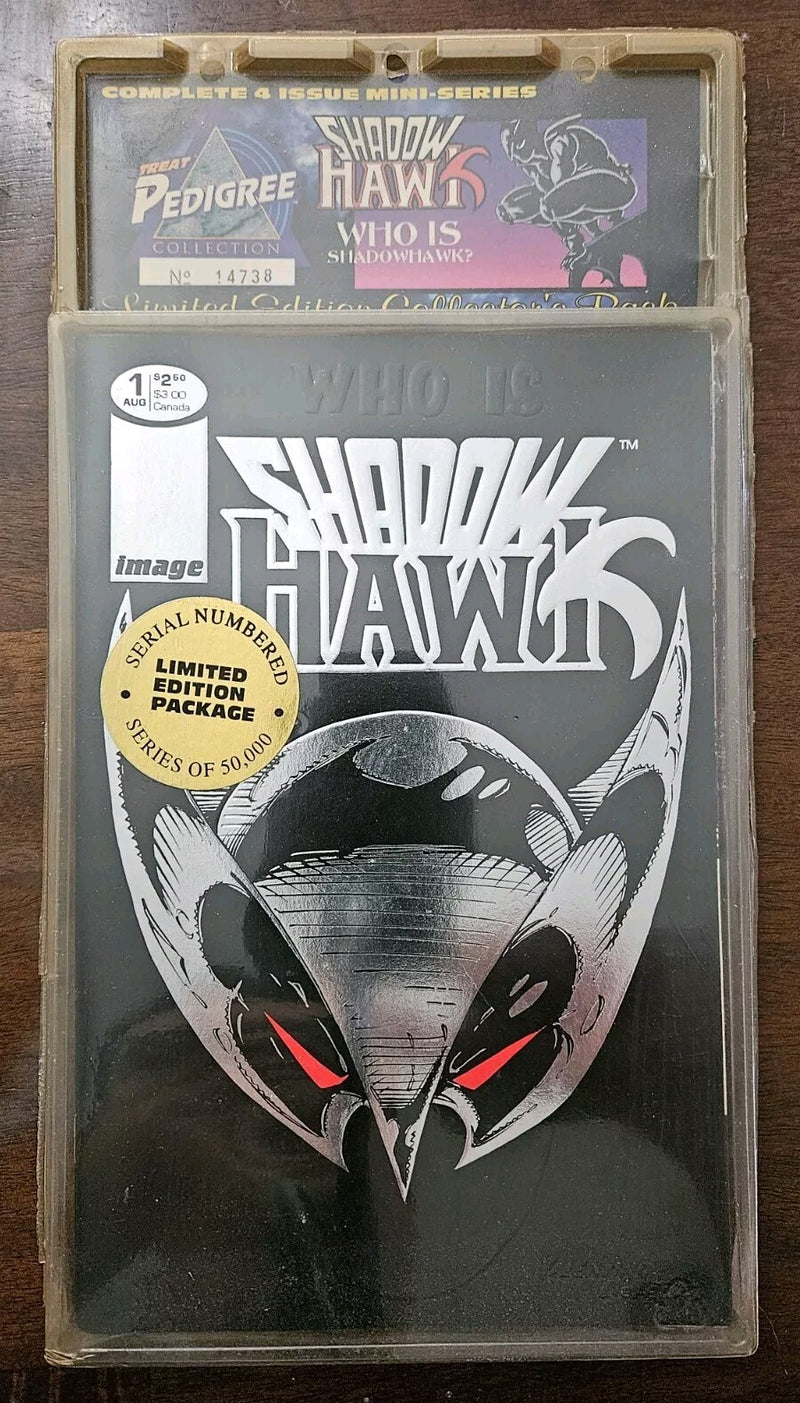 1993 Image Treat Pedigree Collection Shadow Hawk Comic! Limited Edition Sealed!