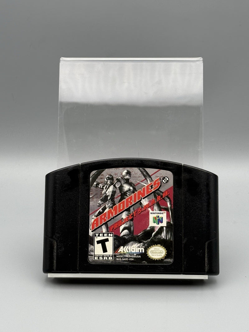Armorines Project S.W.A.R.M. N64 Nintendo 64 Cart Only Refurbished Very Good