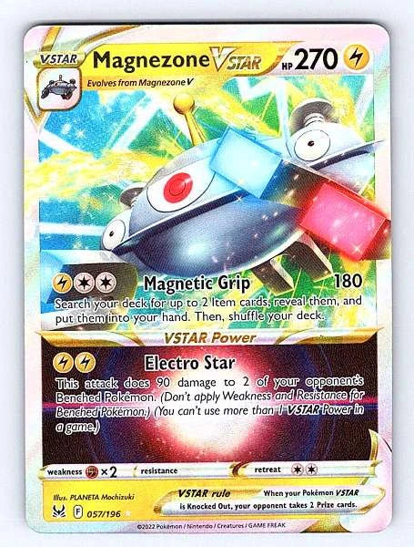 Magnezone VSTAR 057/196 Lost Origin Ultra Rare NM Pokemon TCG