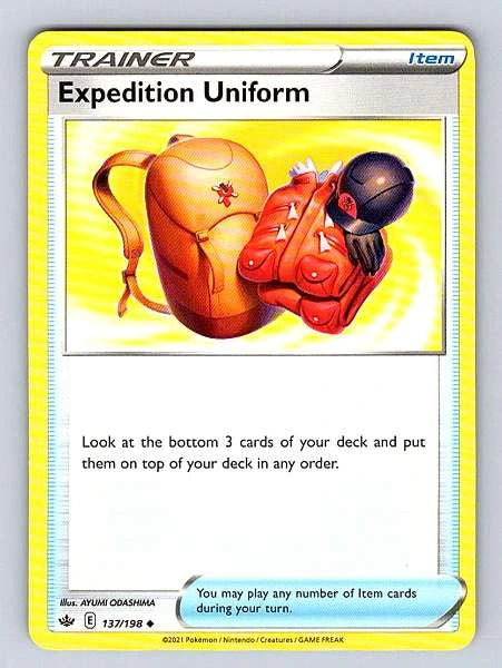 Expedition Uniform 137/198 Chilling Reign Common NM Pokemon TCG