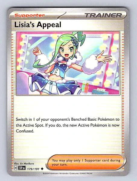 Lisia's Appeal 179/191 Surging Sparks Ultra Rare NM Pokemon TCG