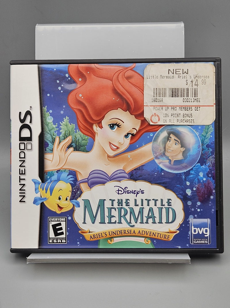 The Little Mermaid Ariels Underseas Adventure Nintendo DS CIB Complete in Box