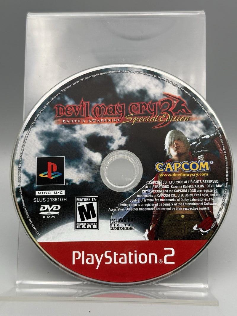 Devil May Cry 3 Dante's Awakening Special Edition GH PlayStation 2 PS2 Disc Only