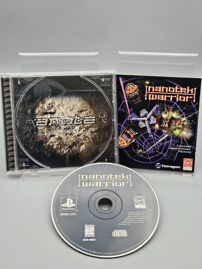 Nanotek Warrior Sony PlayStation PS1 Complete CIB Tested Refurbished Excellent