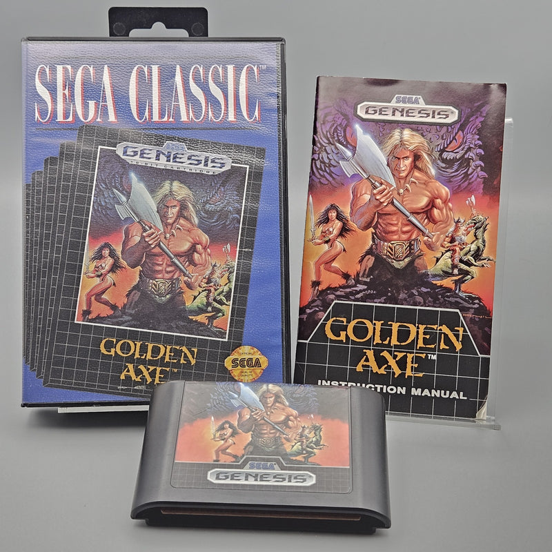 Golden Axe Sega Genesis Sega Classics Complete Refurbished Excellent