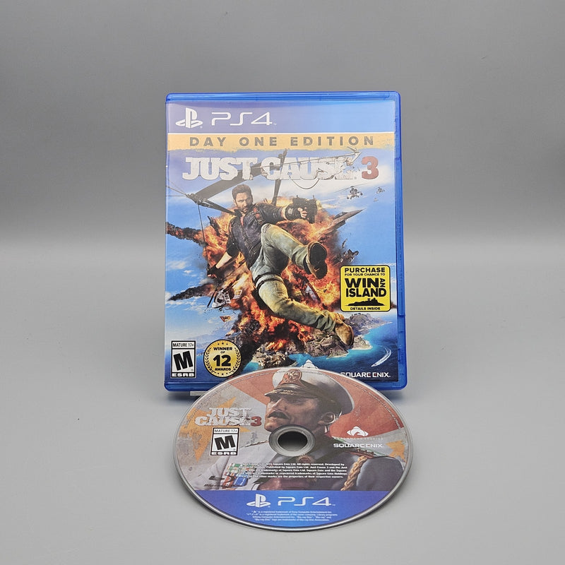 Just Cause 3 Day One Edition PS4 PlayStation 4 Complete Refurbished Excellent